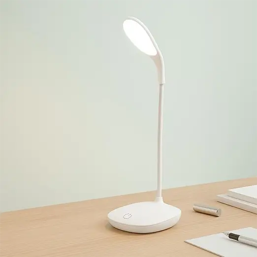 Lampe LED de Bureau Flexible 14 LEDs – Rechargeable USB, 3 Niveaux de Lumière, Tactile tn1.webp