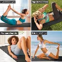 Tapis de Sport Épais Antidérapant Noir – marchinettn1.webp