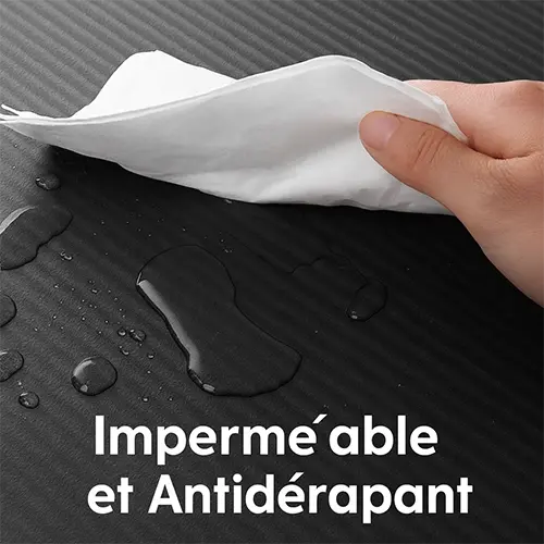 Tapis de Sport Épais Antidérapant Noir – marchinettn.webp