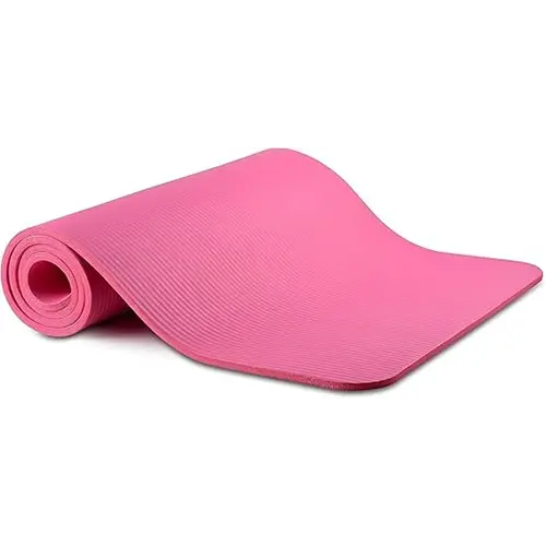 Tapis de Sport Rose 183×60×1 cm – Épais, Antidérapant et Confort Premium pour Fitness & Yoga.webp