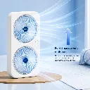 Ventilateur Double Turbo Rechargeable USB marchinet.webp