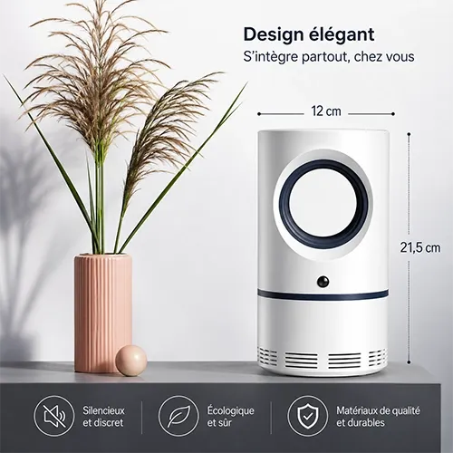 Lampe Anti-Moustiques Électrique USB à Aspiration 360° – Silencieuse et Sans Produits Chimiques marchinettn.webp