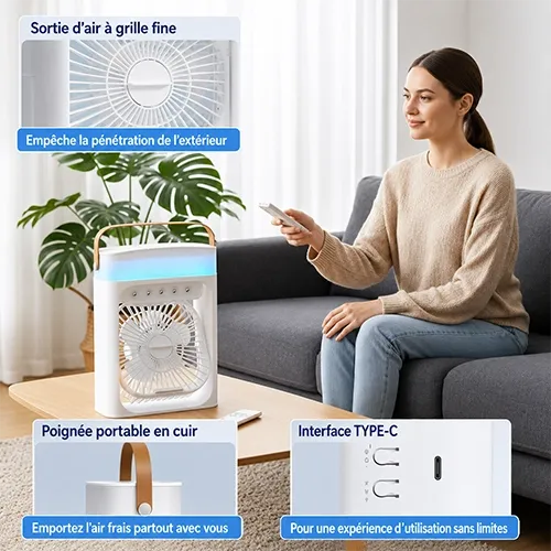 Ventilateur Climatiseur Portable 3-en-1.webp