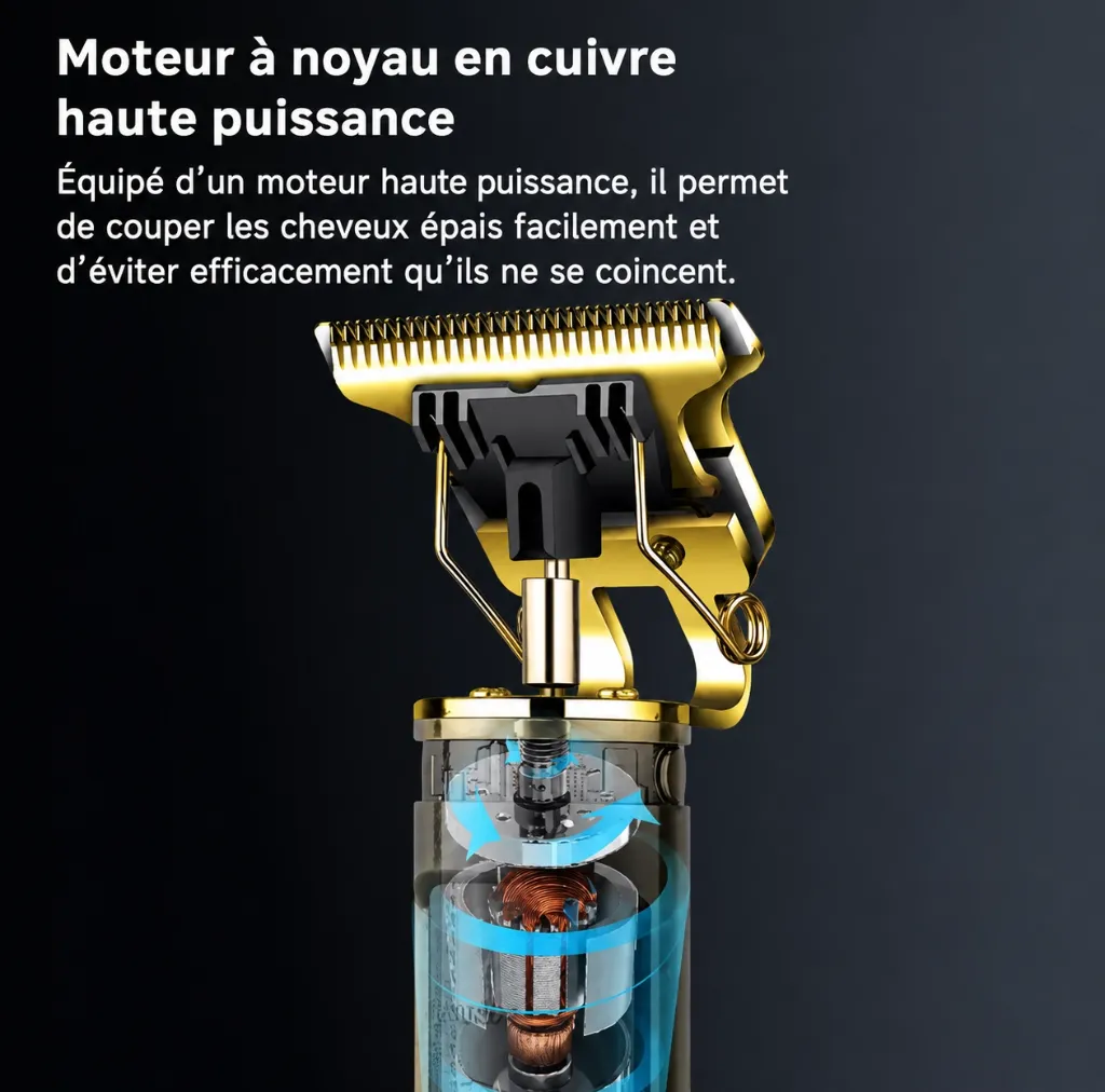 Tondeuse de Précision Professionnelle DALINGSans Fil USB marchinet tn.webp