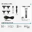 Tondeuse Professionnelle DALING DL-1681 – Sans Fil Rechargeable USB avec Écran LED marchinettn.webp