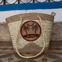 Couffin Artisanal Ovale en Fibre de Palmier – Fait Main à Nabeul – Modèle CN11 marchinettn.webp