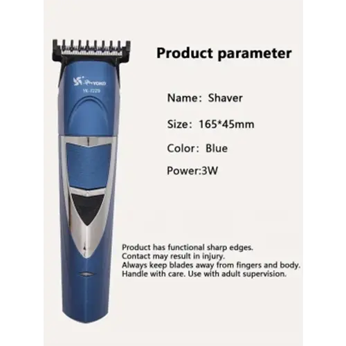 Tondeuse Cheveux et Barbe Yoko Tunisie – Rechargeable avec Sabots de Coupe marchinettn.webp