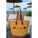 Couffin Noir  Panier en Osier avec Anses en Cuir Noir  Artisanat Tunisien marchinet.webp