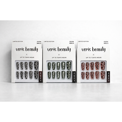 Ongles Press-On Léopard – Veris Beauty Limited Edition | VB-L3-LEO-003