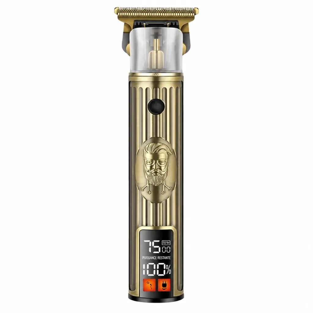 Tondeuse Professionnelle DALING DL-1681 – Sans Fil Rechargeable USB avec Écran LED