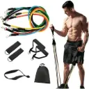 Bandes Élastiques de Résistance Tunisie – Kit Fitness & Musculation avec Accessoires 