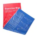 Tapis de yoga et d’exercice double face – Avec schémas d’entraînement