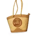 Couffin Artisanal Ovale en Fibre de Palmier – Fait Main à Nabeul – Modèle CN11