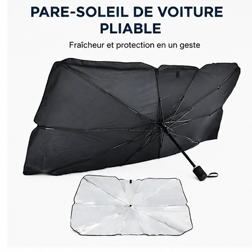 Pare-Soleil Voiture Pliable Tunisie – Protection Anti-Chaleur et UV