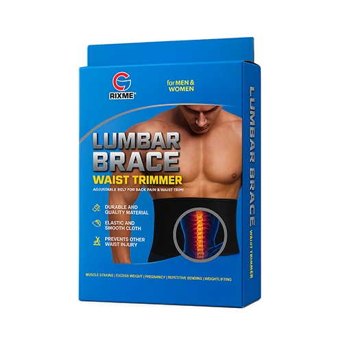 Ceinture Lombaire de Soutien RIXME – Ceinture de Sudation et de Maintien du Dos pour Hommes et Femmes